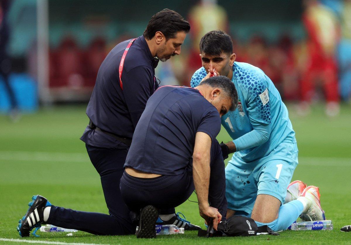 İranlı Hosseini ve Beiranvand çarpıştı