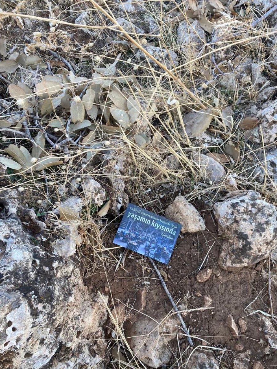 Mardin’de dağlara teröristler için broşür dağıtıldı