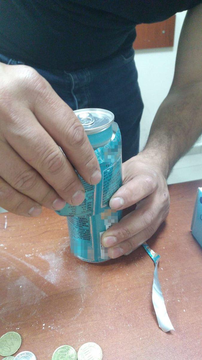 Ankara’da, uyuşturucu operasyonu: Kokain, içecek kutusundan çıktı