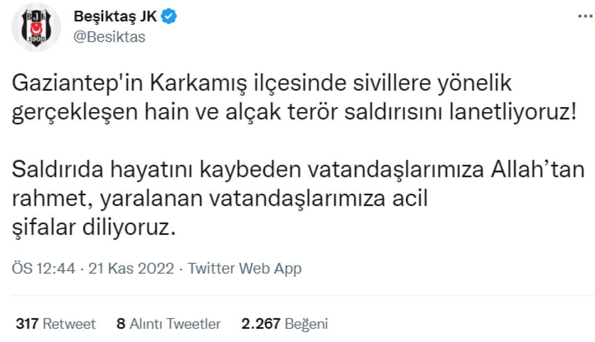 4 büyüklerden Gaziantep saldırısına kınama