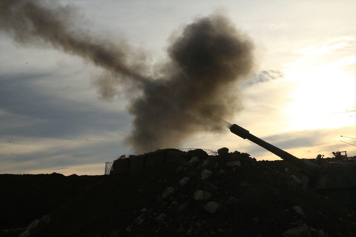 Roketli saldırı sonrası PKK'ya cezalandırma atışları 