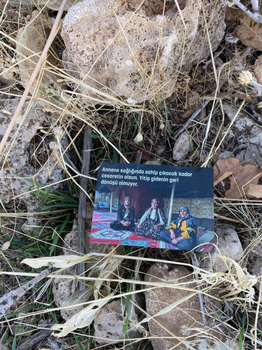 Mardin’de dağlara teröristler için broşür dağıtıldı