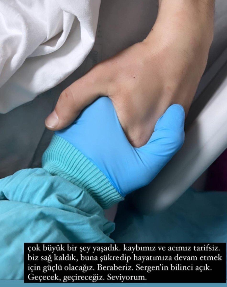 Melis İşiten yaralı arkadaşlarını ziyaret etti