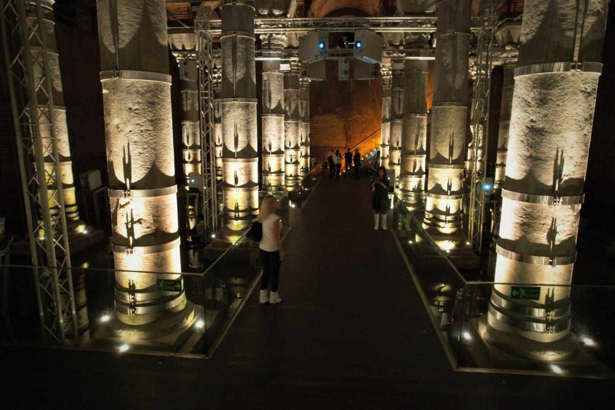 Bin 600 yıllık Şerefiye Sarnıcı'na yoğun ilgi