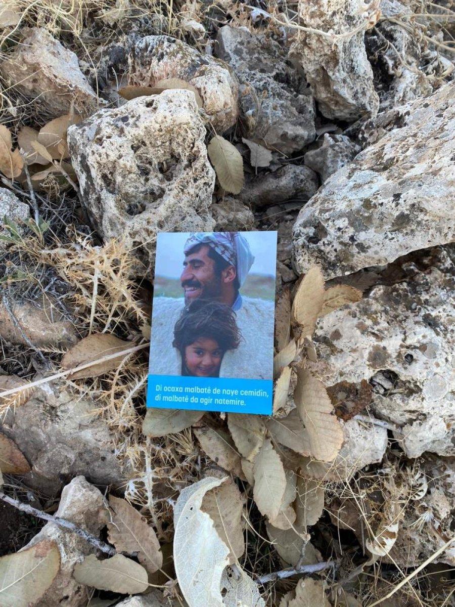 Mardin’de dağlara teröristler için broşür dağıtıldı