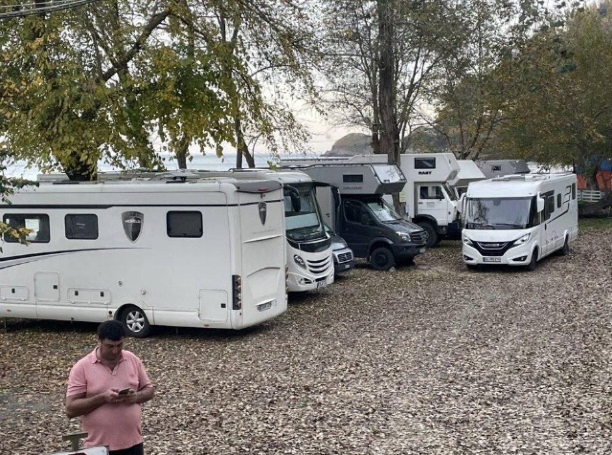 Ordu'da karavan tutkunları 'Sakin şehir'de buluşuyor