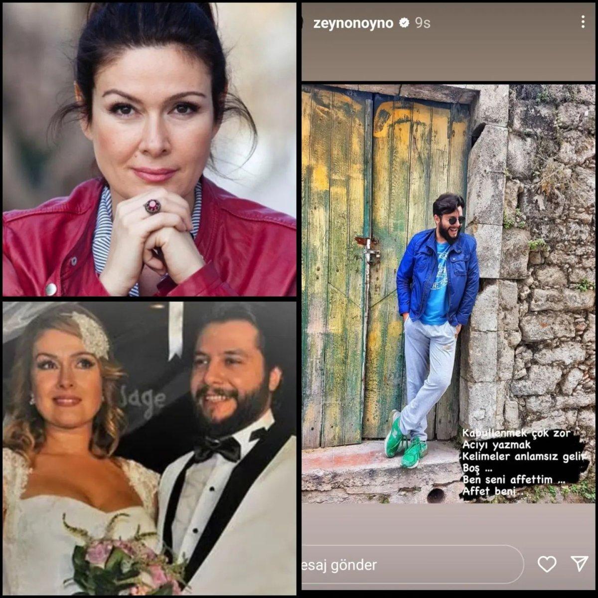 Zeynep Gülmez'den eski eşi Tolga Güleryüz'e veda