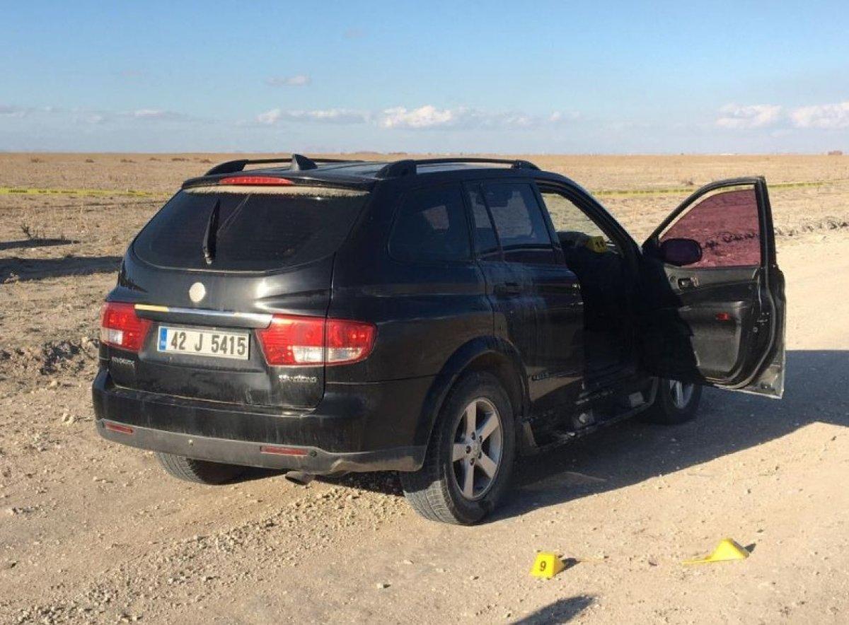 Konya'da karı koca, aracında ölü bulundu