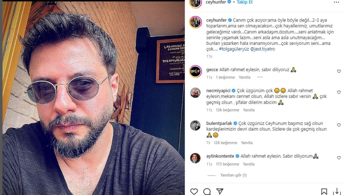 Ceyhun Fersoy'dan Tolga Güleryüz'e veda