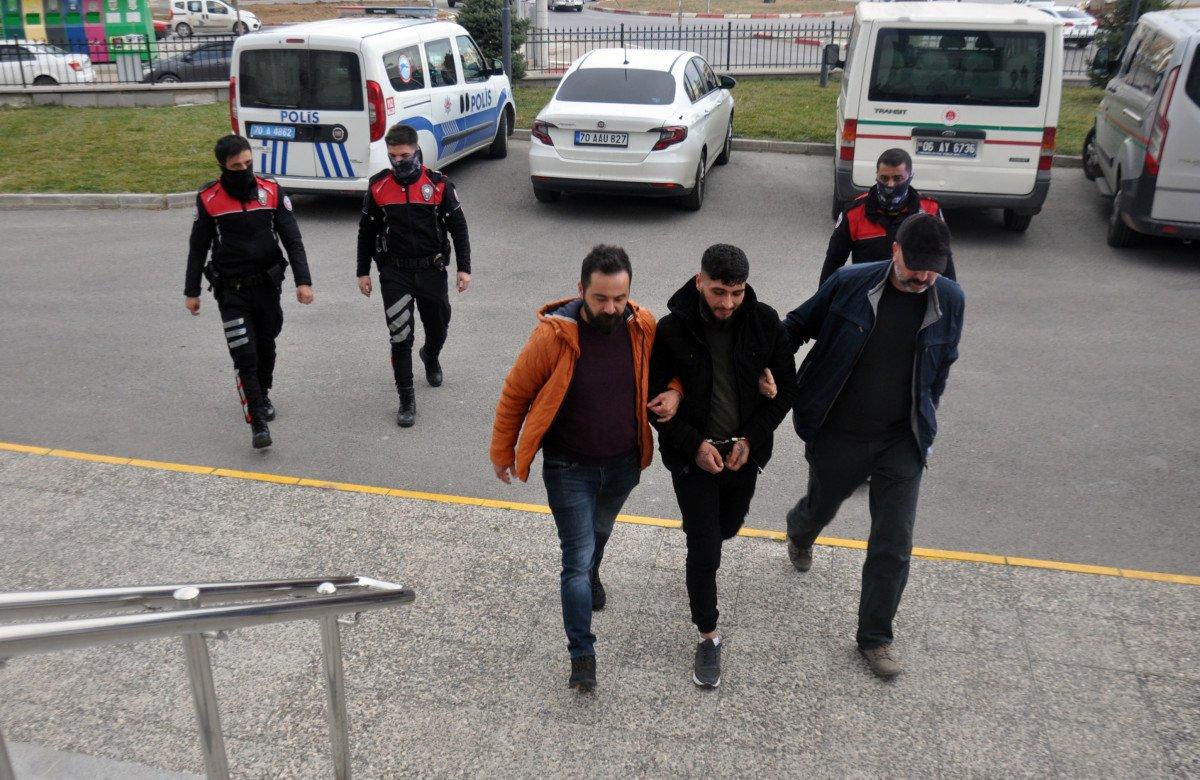 Karaman'da, motosiklet üzerinden işlenen cinayet anları kamerada