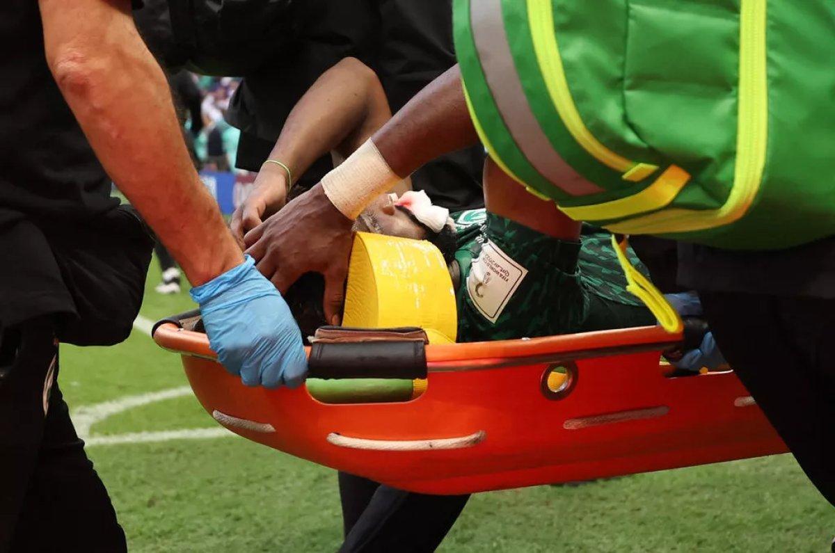 Kaleciyle çarpışan Yasir Al Shahrani'nin son durumu