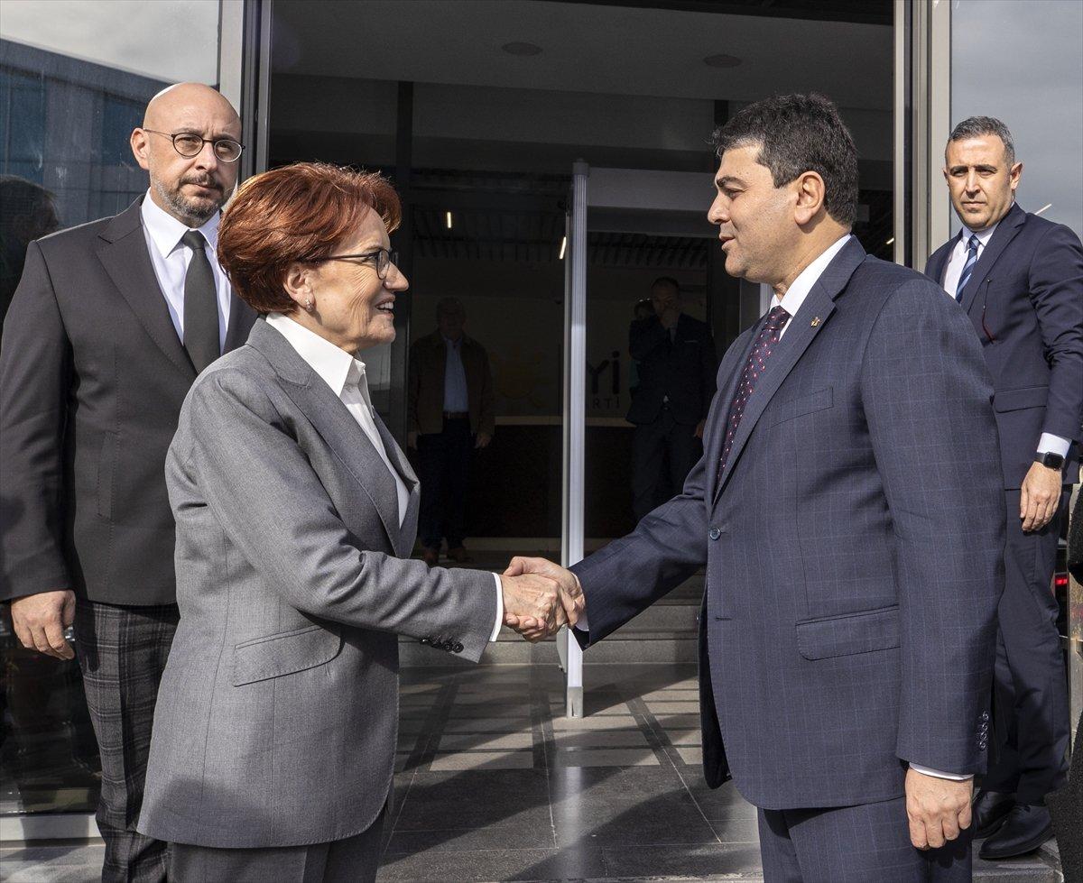 Gültekin Uysal, Meral Akşener ile görüştü