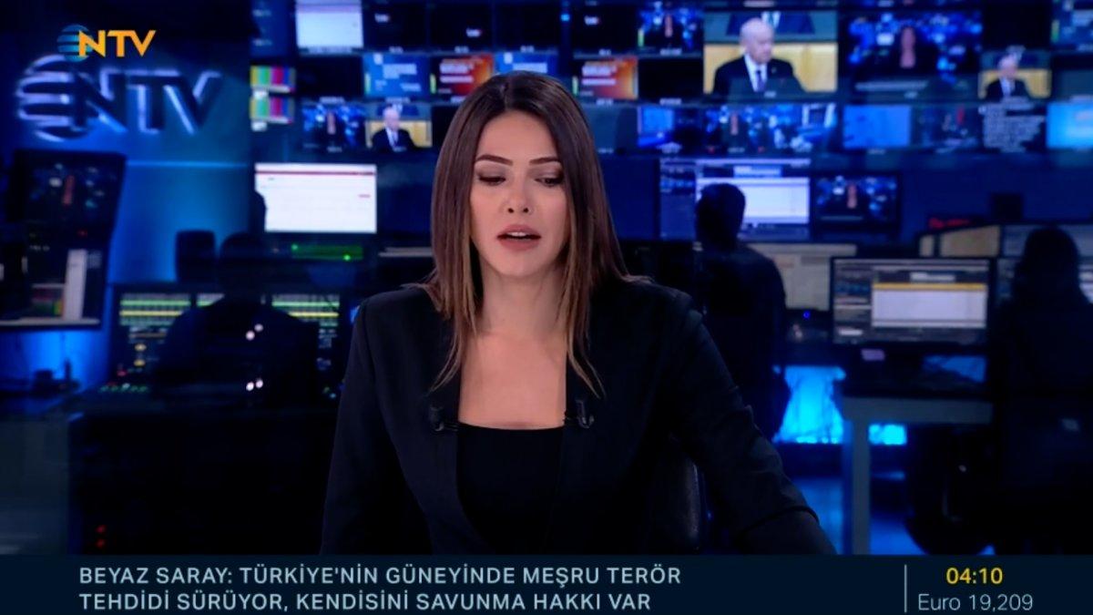 NTV spikeri canlı yayında depreme yakalandı