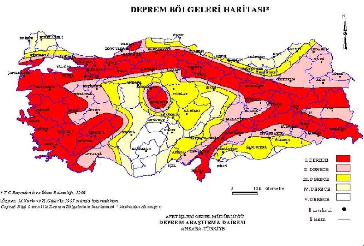 Türkiye deprem bölgeleri nereler? İstanbul, Ankara ve İzmir deprem açısından riskli mi?