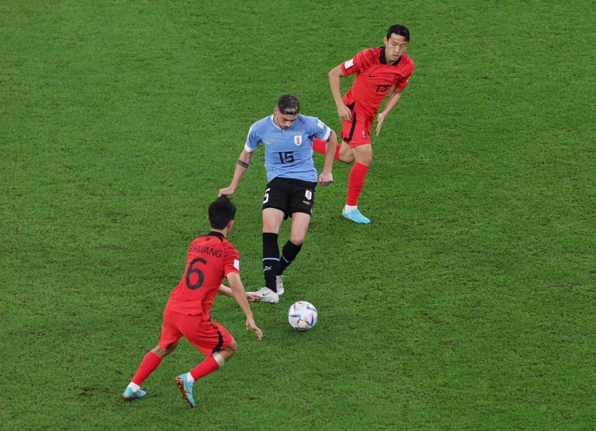 Uruguay ile Güney Kore golsüz berabere kaldı