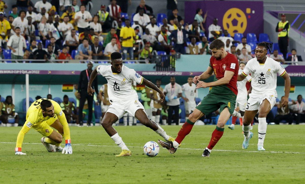 Portekiz, Gana'yı üç golle geçti