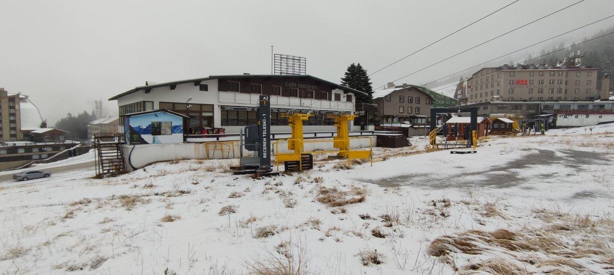 Uludağ beyaz gelinliğini giydi