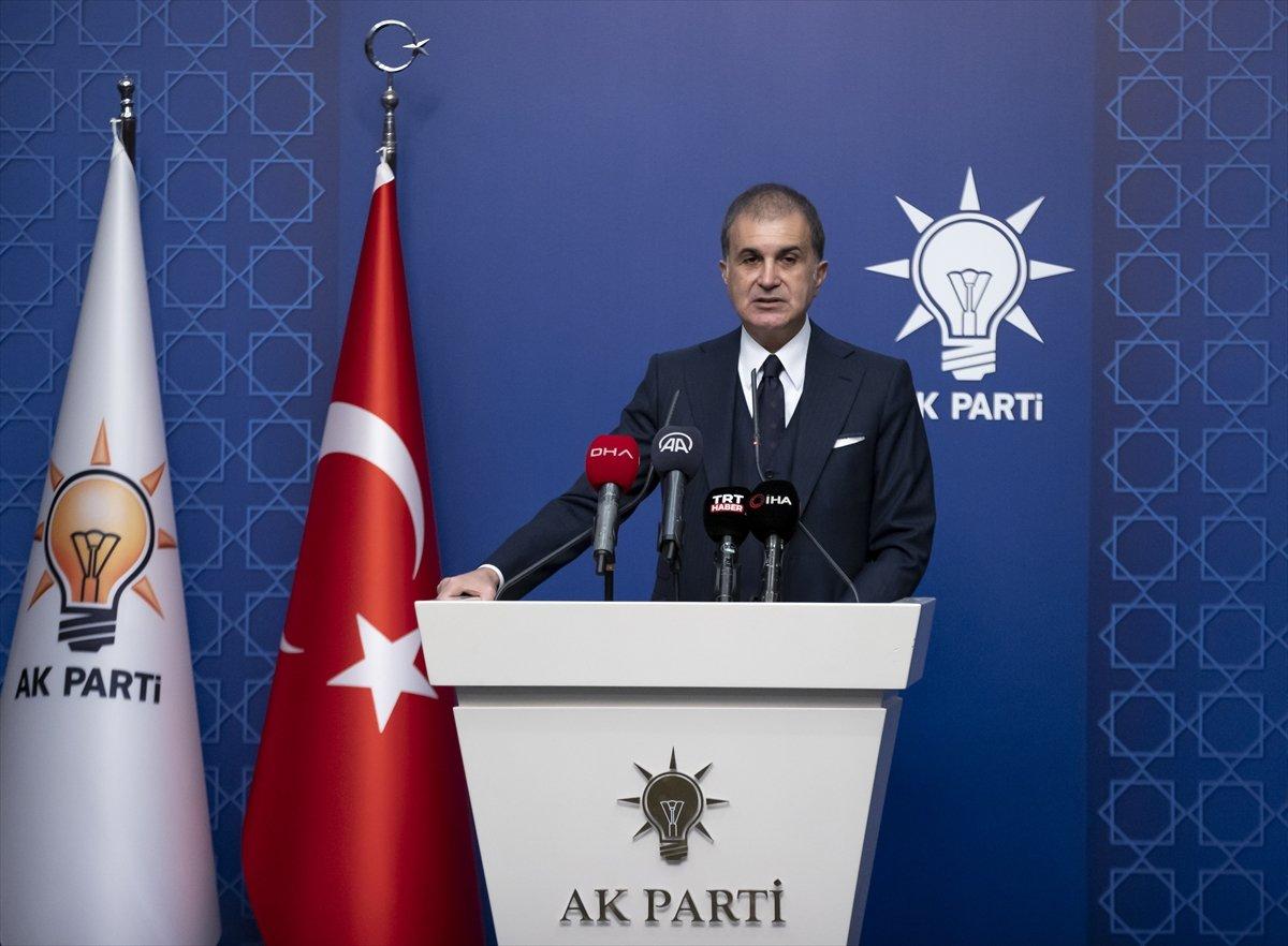 Ömer Çelik: Devletler arasından hiçbir sorun ebediyen yaşamıyor