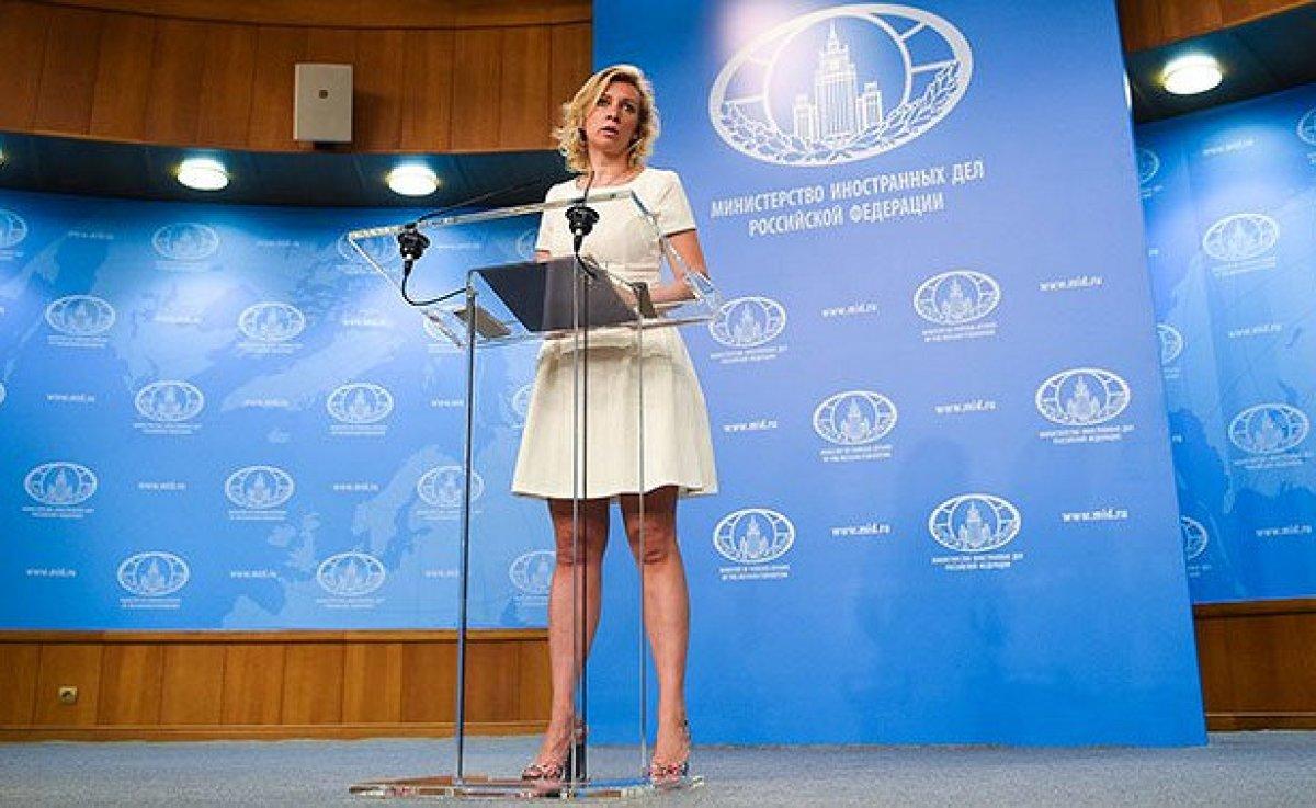 Mariya Zaharova: Türkiye'nin operasyonu Suriye'de gerilimi artırır