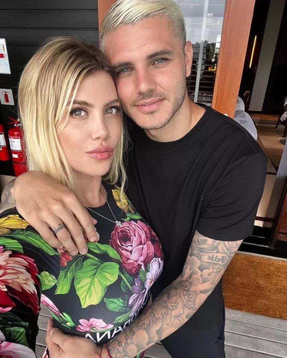 Mauro Icardi'den Wanda Nara paylaşımı