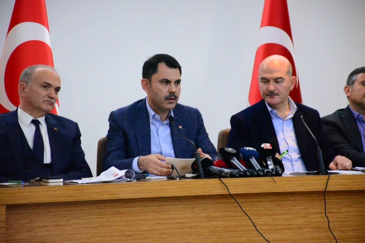 Süleyman Soylu ve Murat Kurum'dan Düzce depremiyle ilgili son durum değerlendirmesi