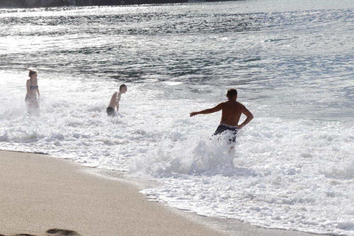 Antalya'da yağışların ardından güneş açtı