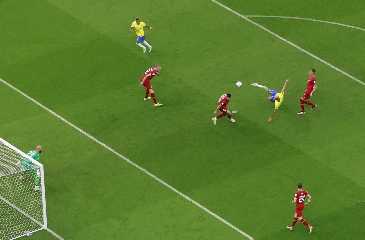 Richarlison'dan Sırbistan'a harika gol