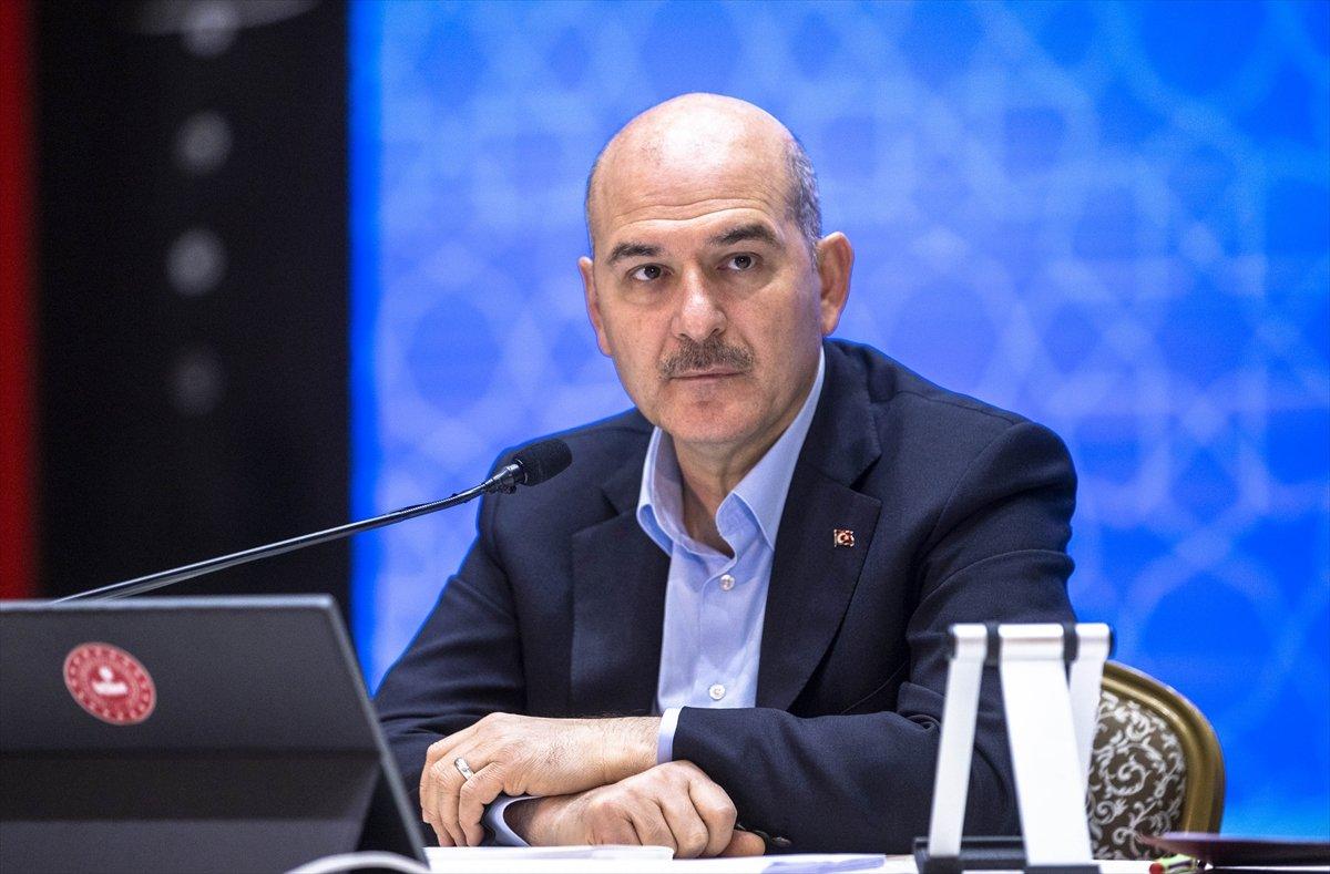 Süleyman Soylu: 74 belediyede 88 terörle bağlantılı soruşturma yürütüldü
