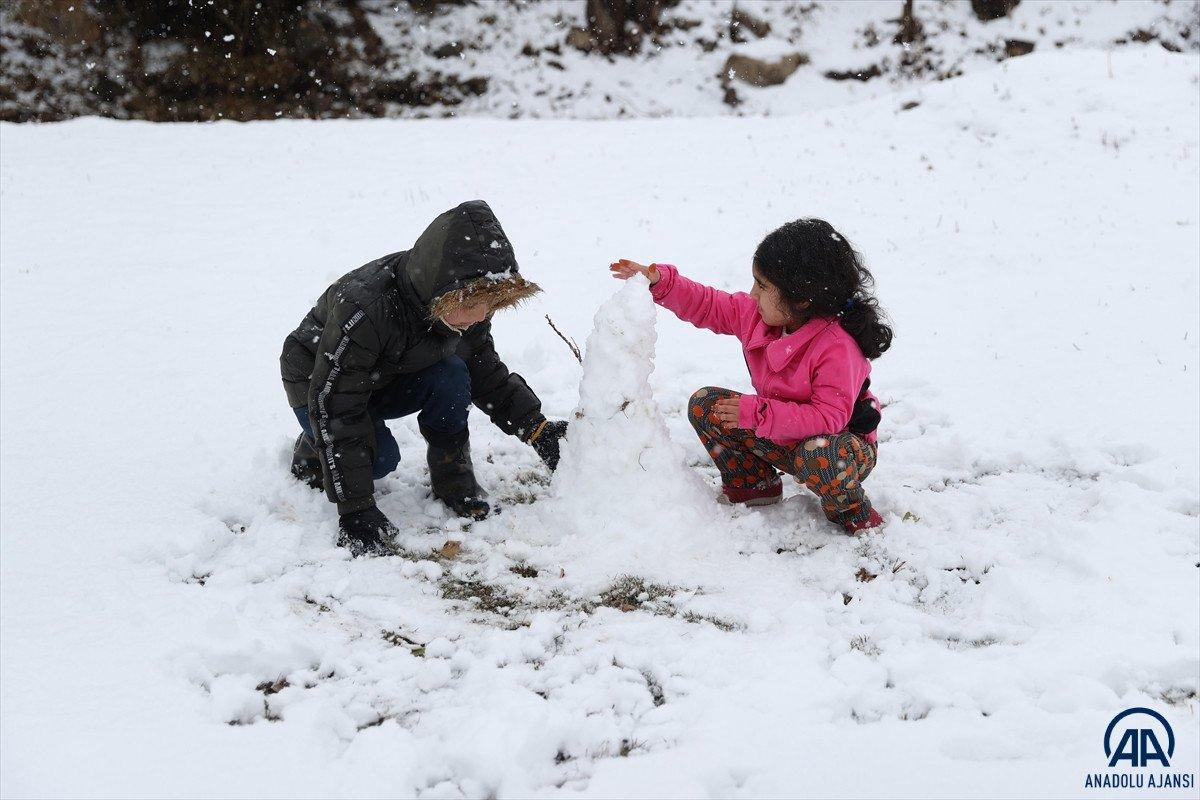 Van ve Hakkari'de kar etkili oldu