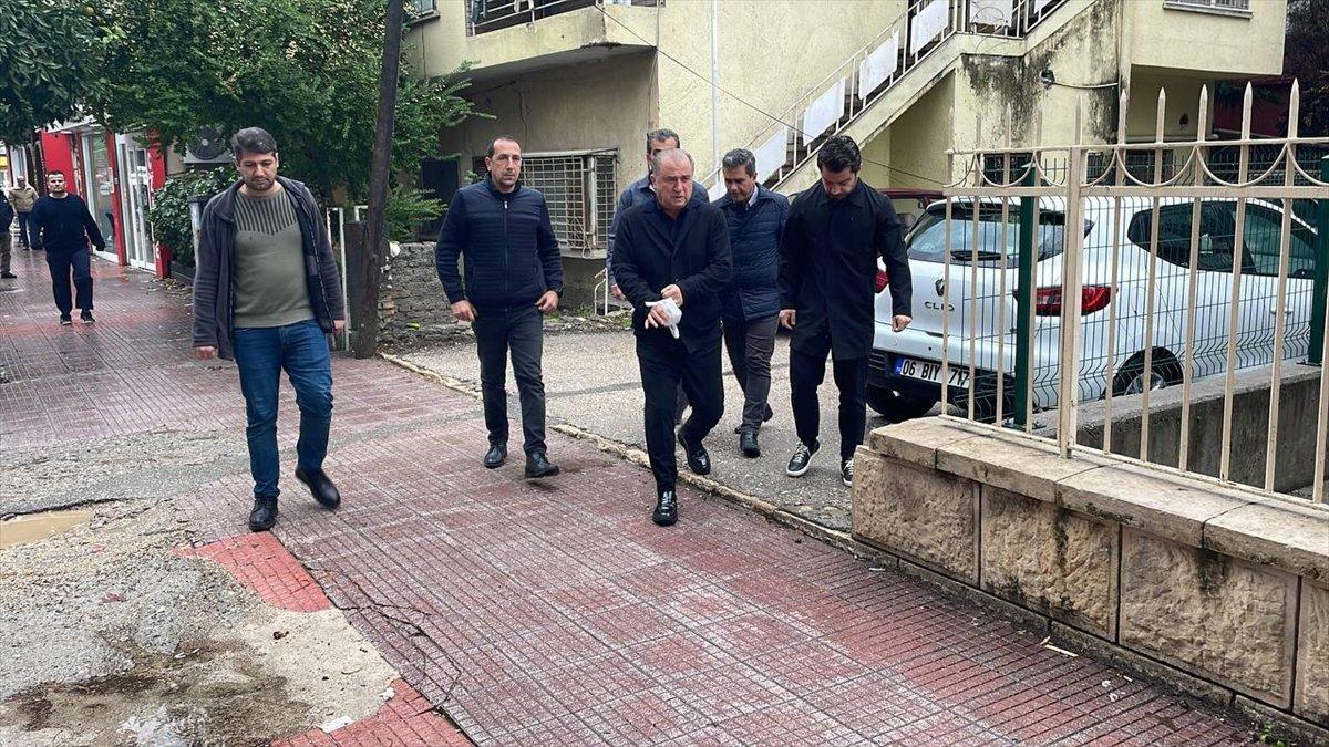 Fatih Terim'in annesine son bakışı