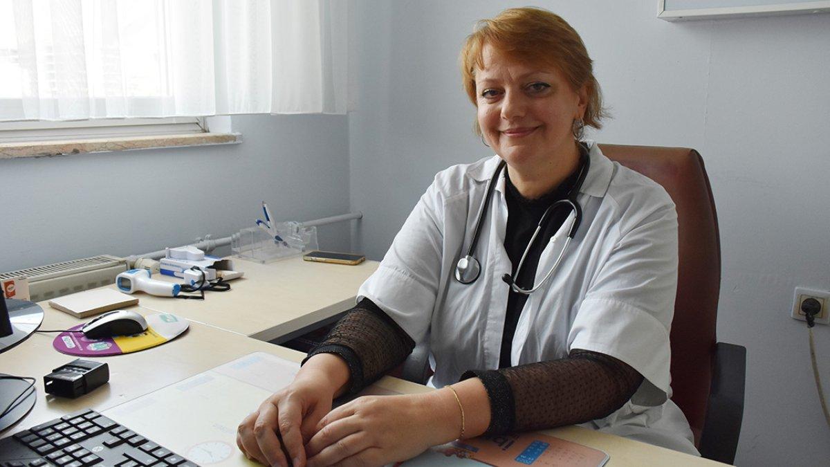 Ukraynalı kadın doktor Olena, Hakkari'de görev başında