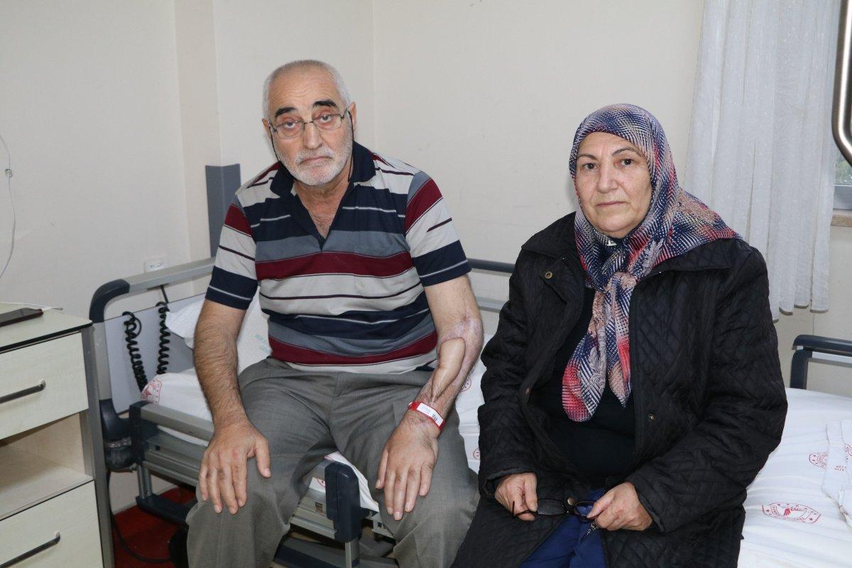 17 kez ameliyat oldu, çürüyen kolu doku nakli ile kurtuldu