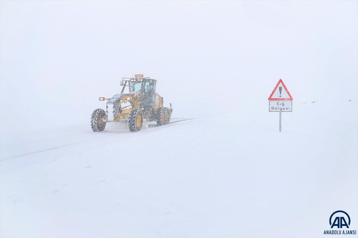Van ve Hakkari'de kar etkili oldu