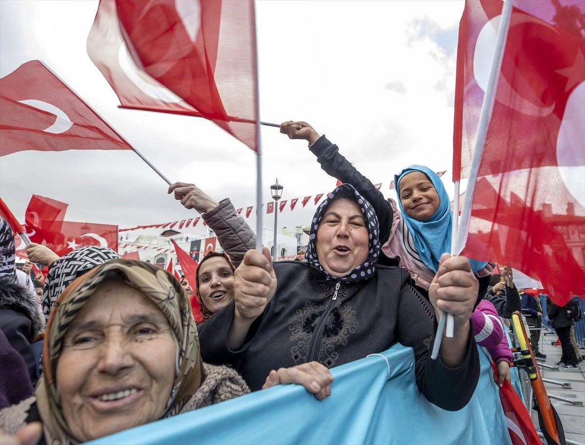 Cumhurbaşkanı Erdoğan'ın Konya'daki mitinginde yoğunluk