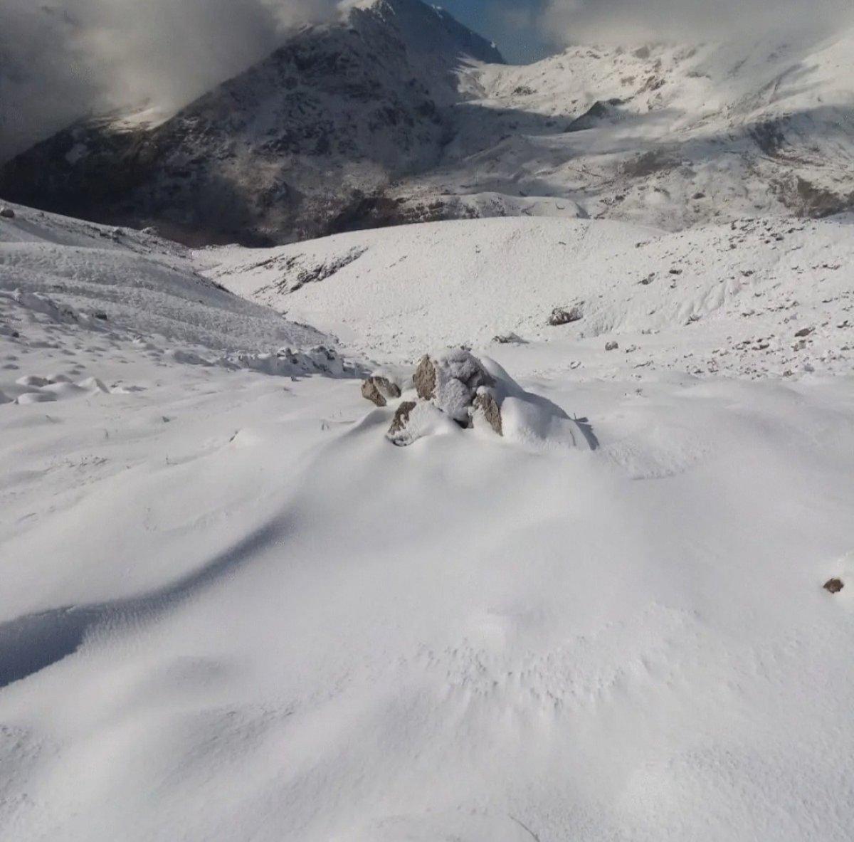 Kahramanmaraş, kar ile buluştu