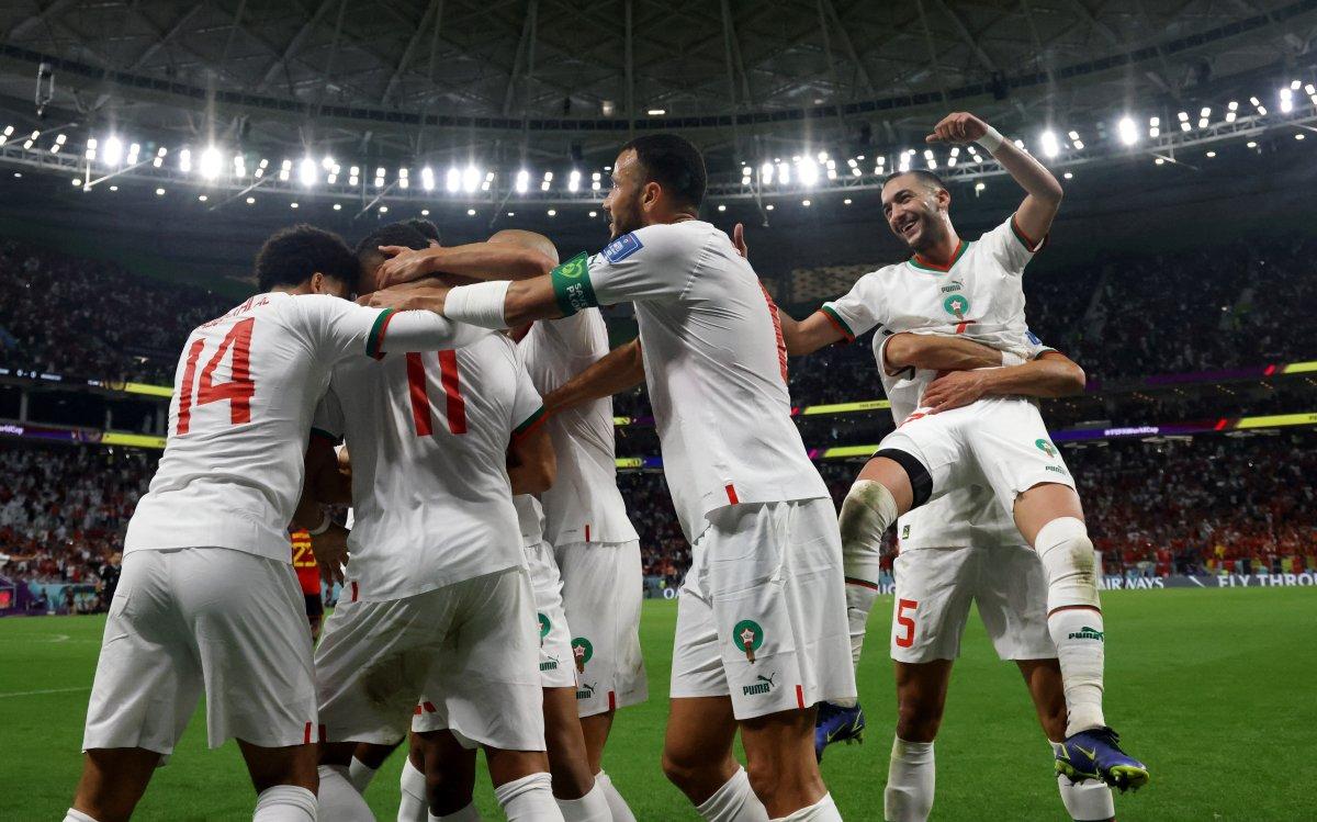 Fas, güçlü rakibi Belçika'yı devirdi