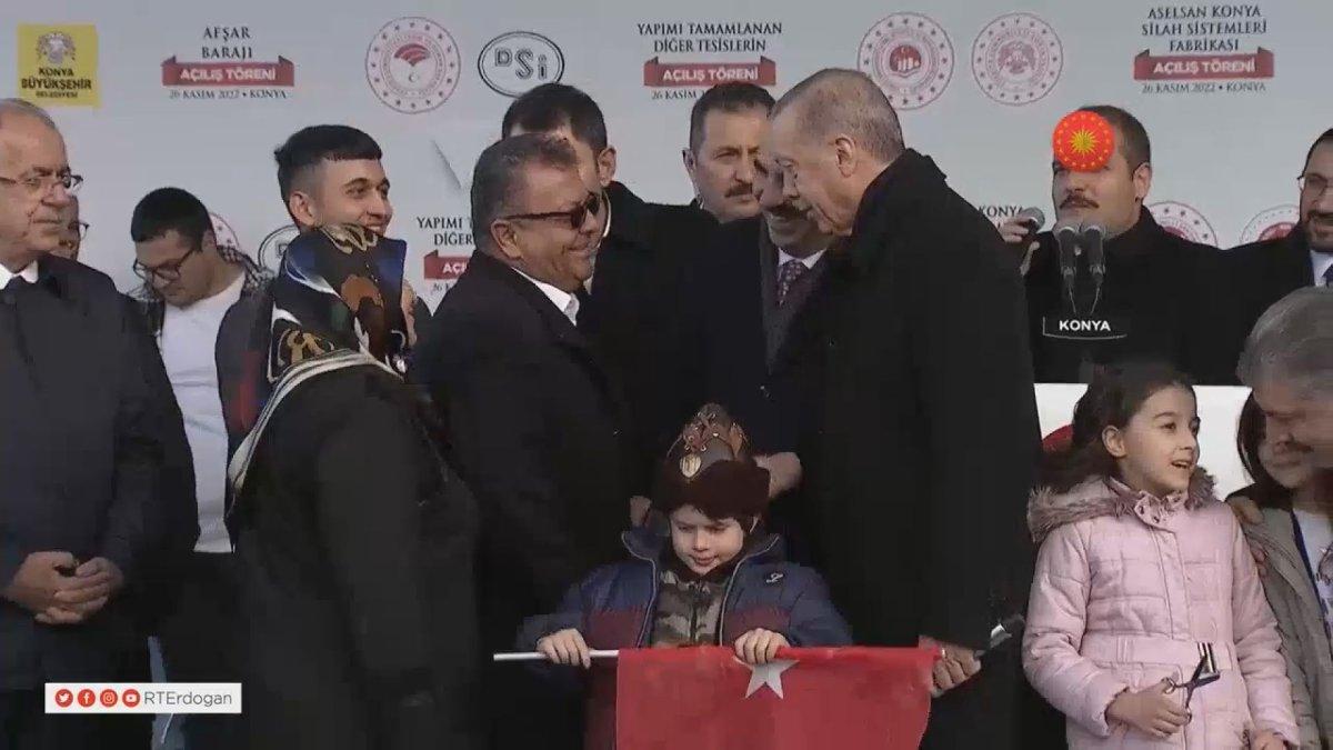 Cumhurbaşkanı Erdoğan'ın kendisini eve davet eden çocukla diyaloğu