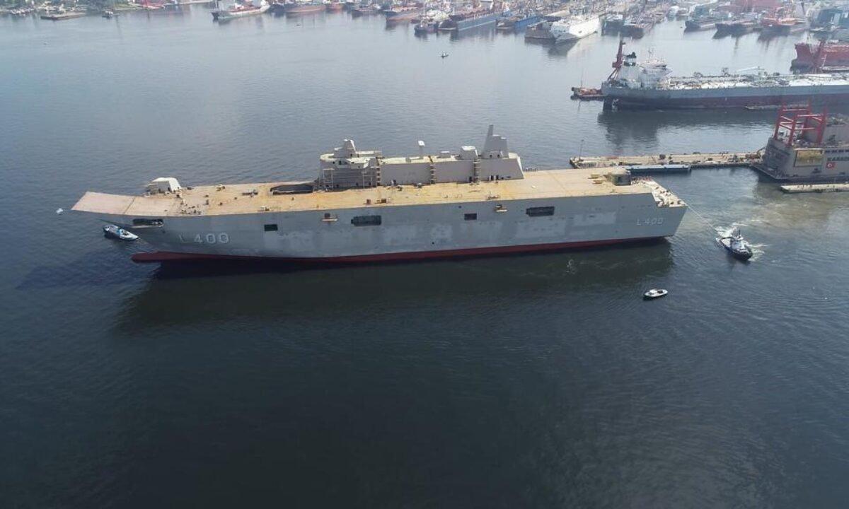 Çok amaçlı amfibi gemi LHD ANADOLU için geri sayım