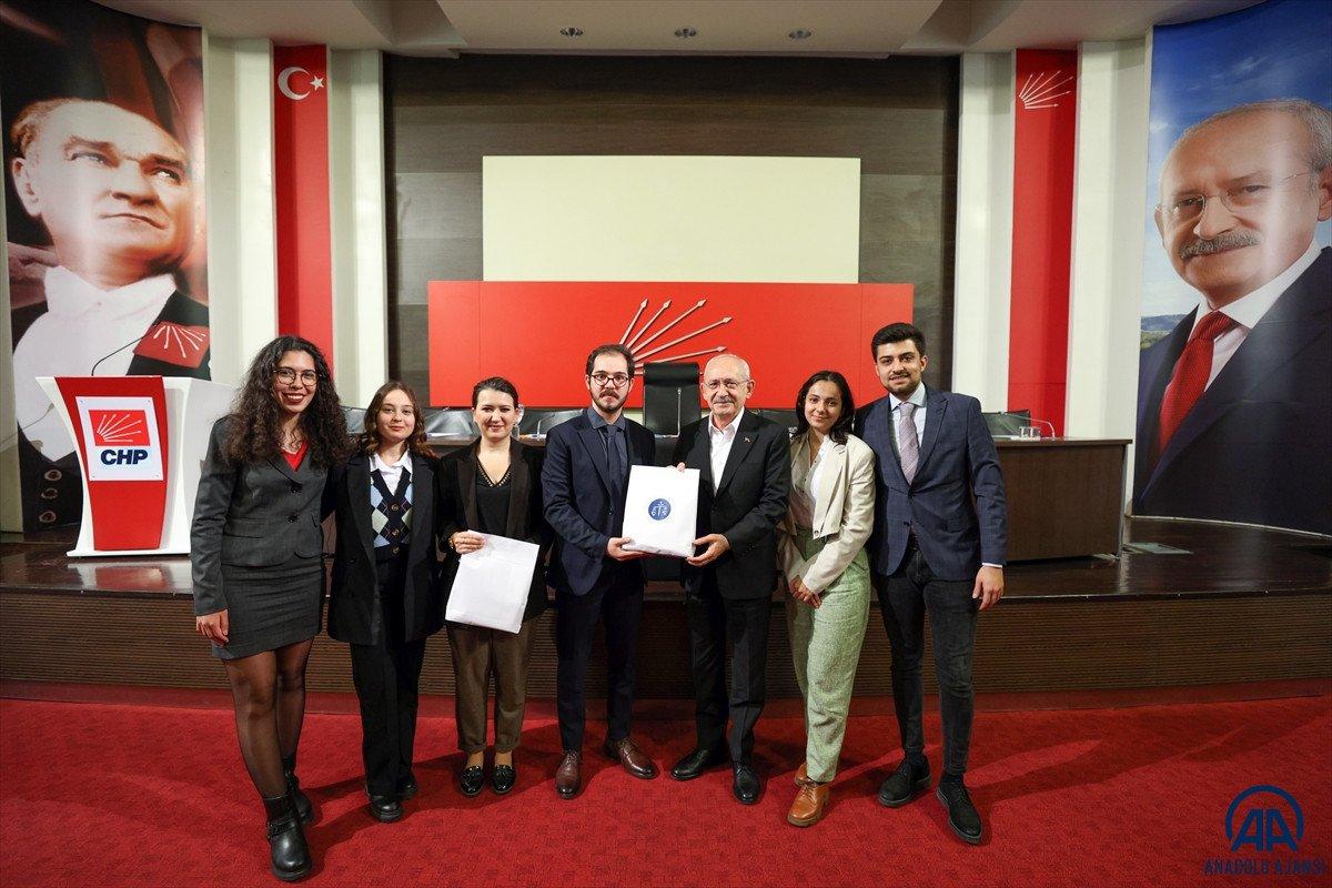Kemal Kılıçdaroğlu üniversite öğrencileriyle buluştu