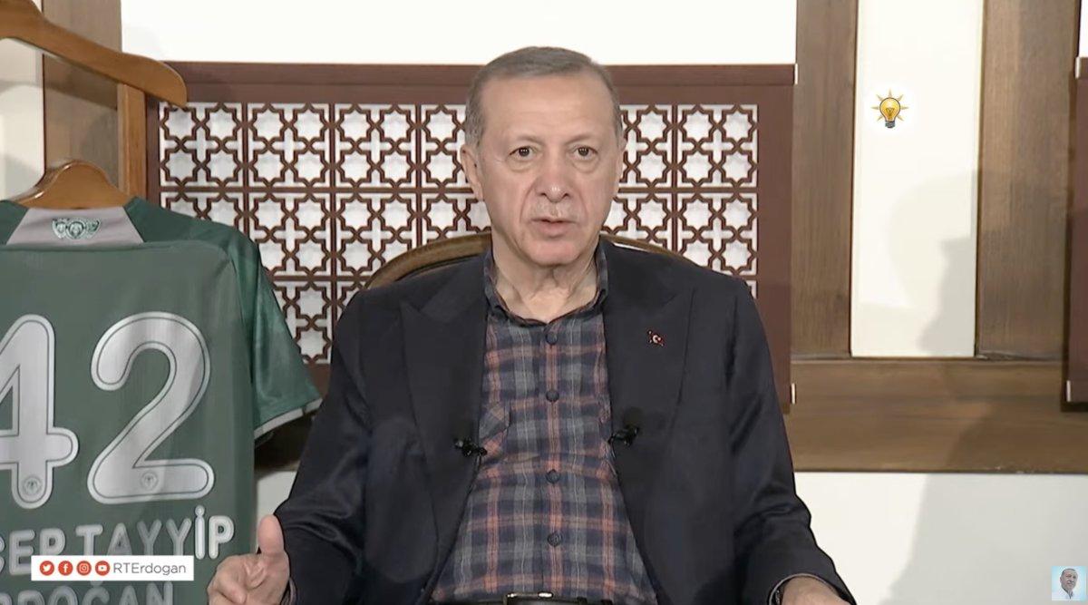 Cumhurbaşkanı Erdoğan, Konya'da gençlerle buluştu