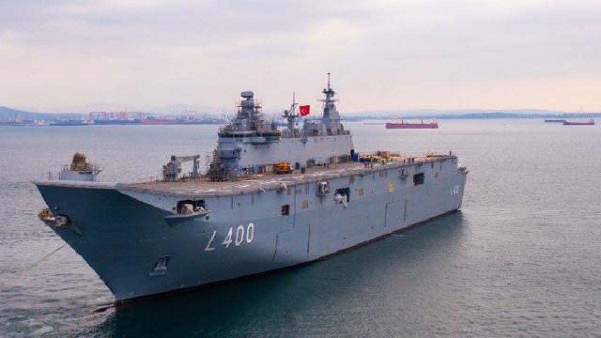 Çok amaçlı amfibi gemi LHD ANADOLU için geri sayım