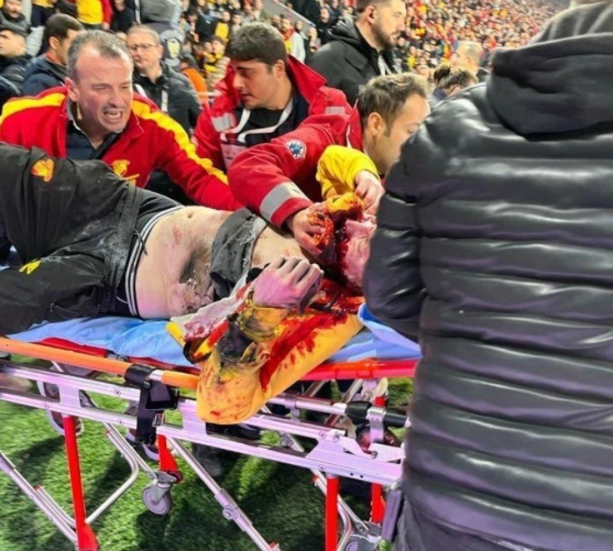 Göztepeli ve Altaylı taraftarlar sokakta birbirine girdi