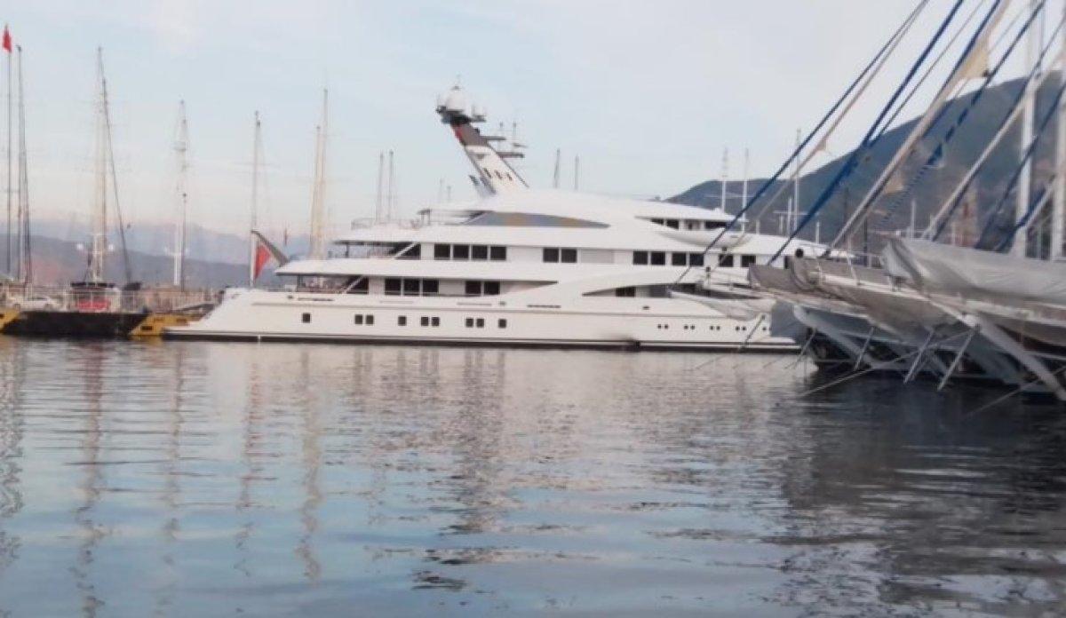 Lüks mega yat 'Amatasia' Fethiye'de