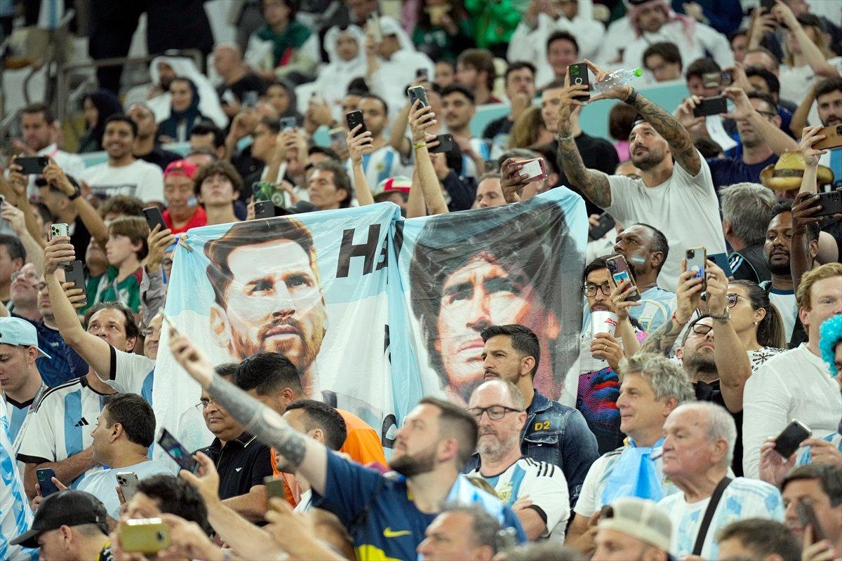 Arjantin - Meksika maçı Dünya Kupası tarihine geçti