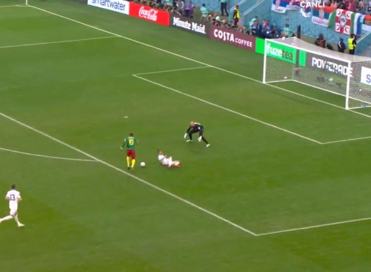 Aboubakar'dan Sırbistan'a klas aşırtma golü