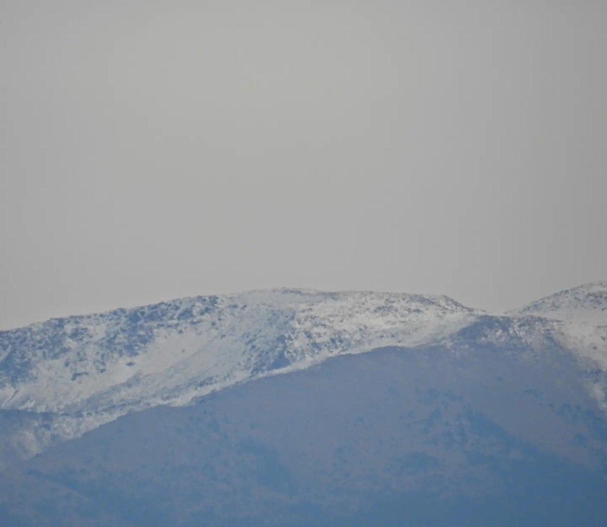 Muğla'ya mevsimin ilk karı yağdı