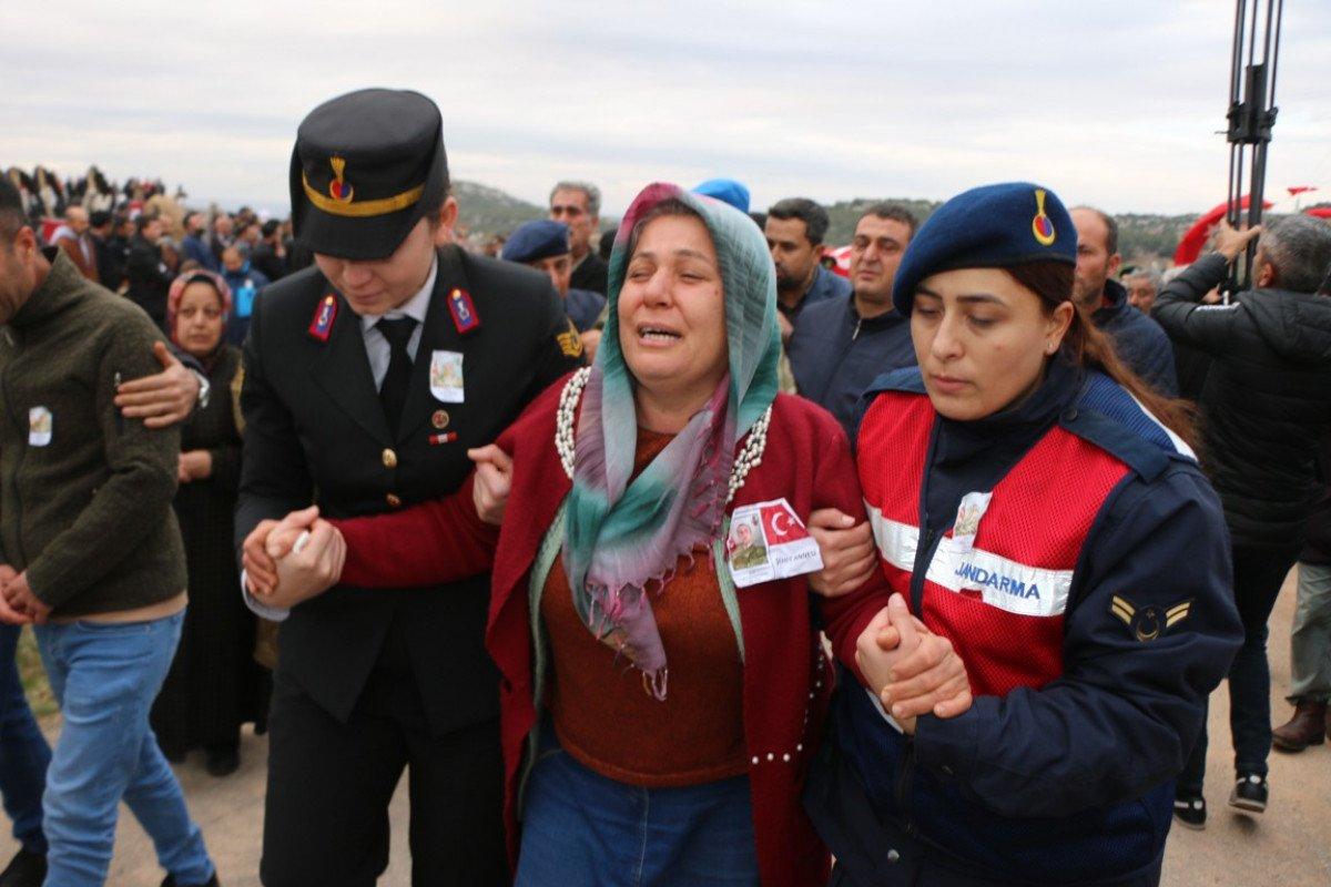 Şehit Mehmet Demir’e hüzünlü veda