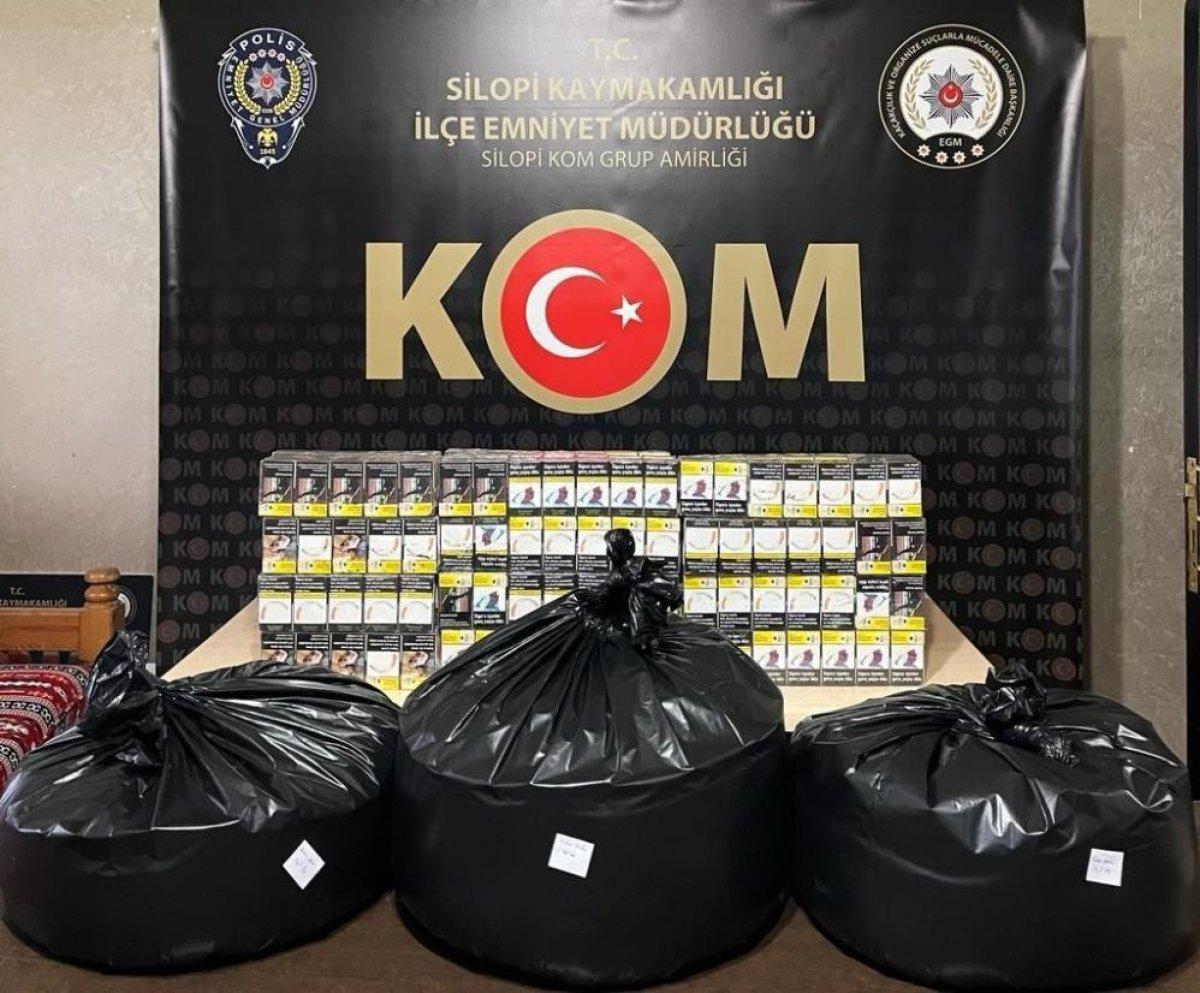 Şırnak’ta kaçakçılık ve asayiş operasyonu