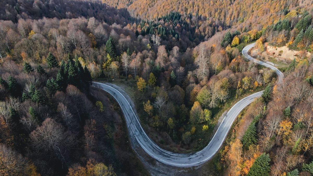 Çam Dağı'ndan sonbahar manzaraları