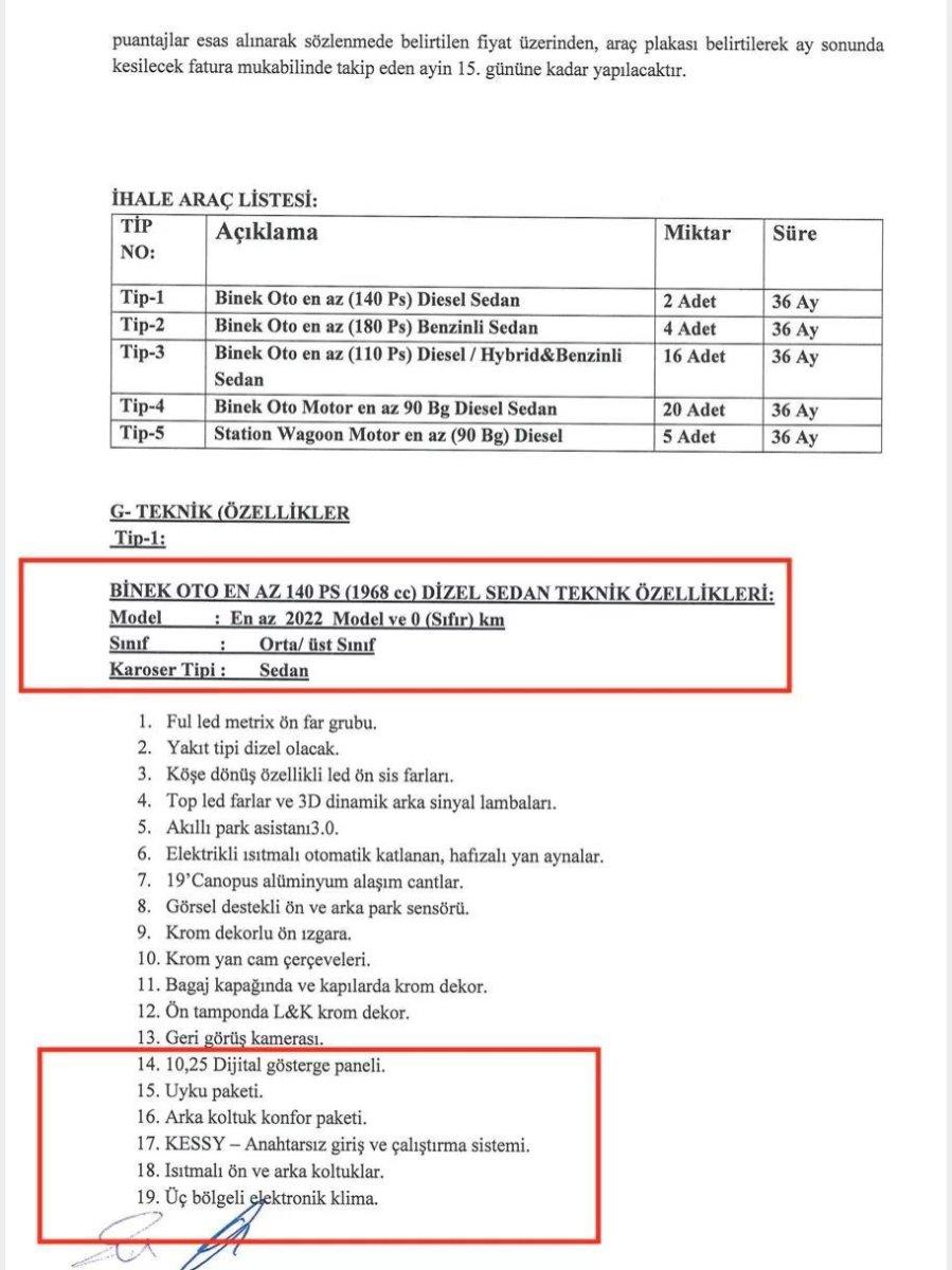 İBB'nin yaklaşık 32 milyon liralık lüks araç siparişi